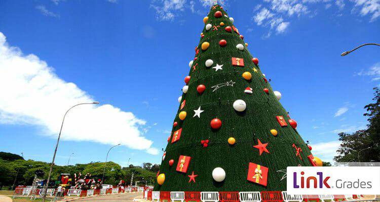 arvore natal ibirapuera grades para eventos sp